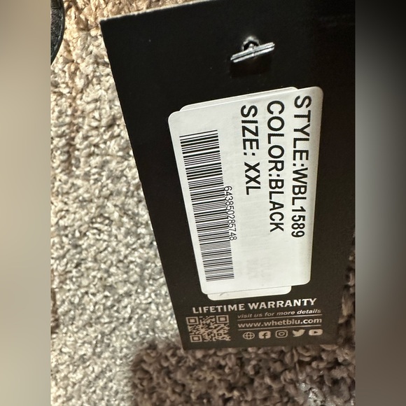 NWT Whet Blu The Princess Side-Laced Leather Jacket Size XXL - Picture 9 of 9